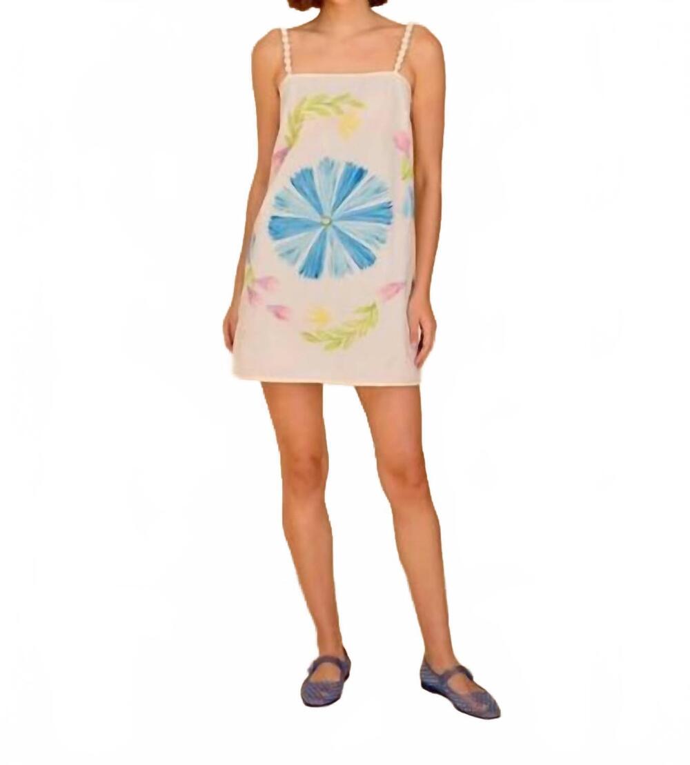 NEW OLIVIA BY LIVRO carter mini dress in flora painted